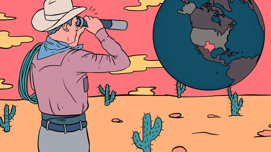 Searching Texas for Internet