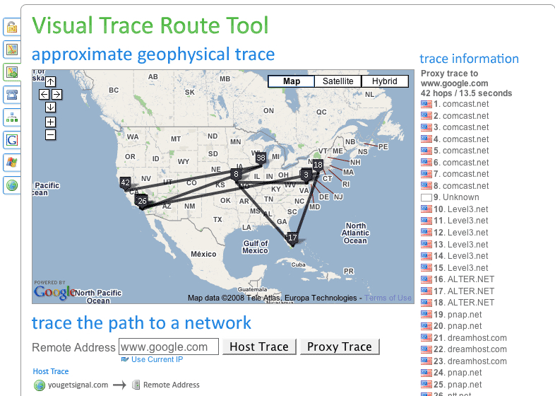 Trace Route